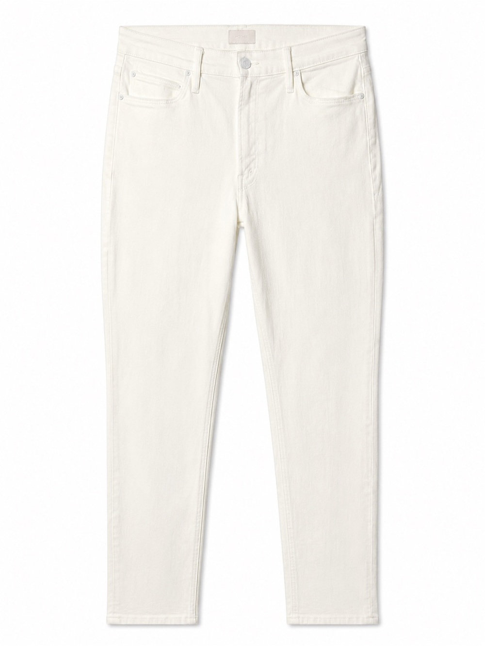 MOTHER The Mid Rise Dazzler Ankle Jeans Fairest Of‎ Them All White 32